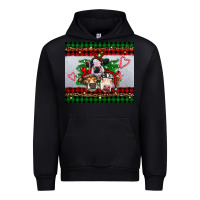 Black christmas heifers Urban Hoodie - RanaPortraitStore