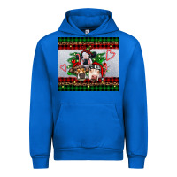 Cobalt christmas heifers Urban Hoodie - RanaPortraitStore