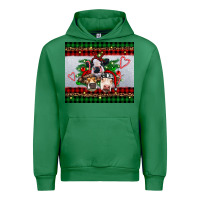 Emerald christmas heifers Urban Hoodie - RanaPortraitStore