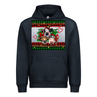 Navy christmas heifers Urban Hoodie - RanaPortraitStore