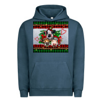 Pigment Midnight Navy christmas heifers Urban Hoodie - RanaPortraitStore