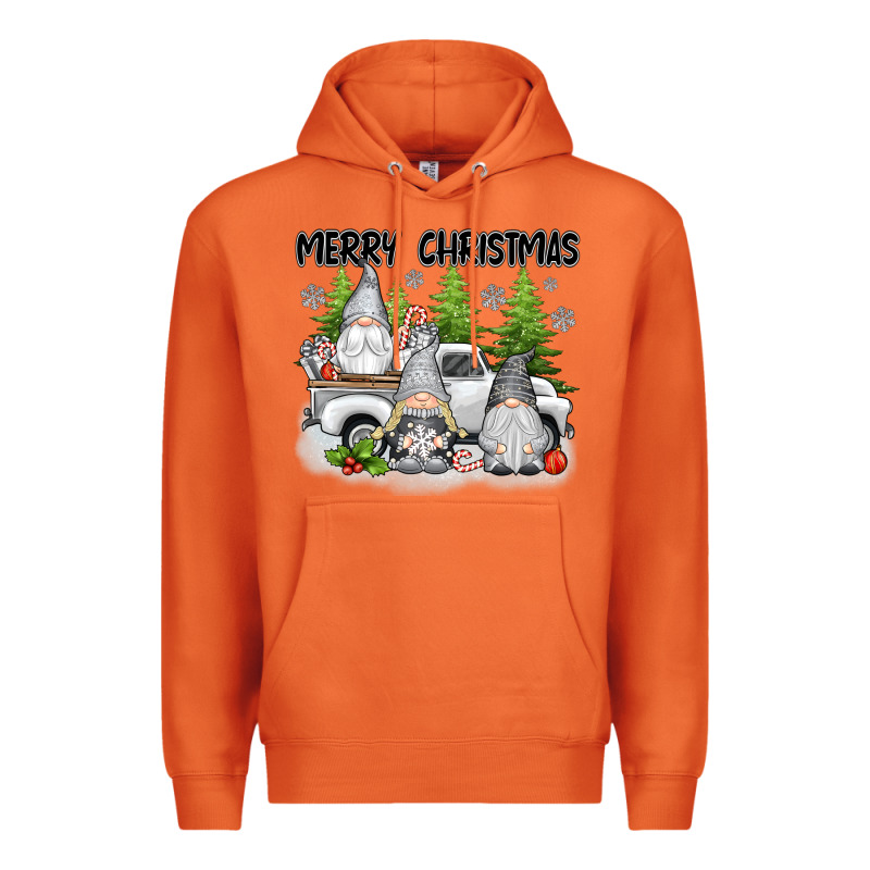 Merry Christmas Gnomies Premium Hoodie by texasbilliewilder | Teevron