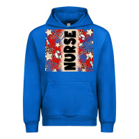 Cobalt american nurse Urban Hoodie - Zillion Design Studio
