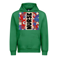 Emerald american nurse Urban Hoodie - Zillion Design Studio