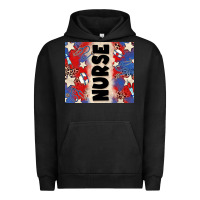 Pigment Black american nurse Urban Hoodie - Zillion Design Studio