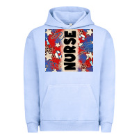 Pigment Grape Ice american nurse Urban Hoodie - Zillion Design Studio