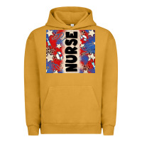 Pigment Peanut Butter american nurse Urban Hoodie - Zillion Design Studio