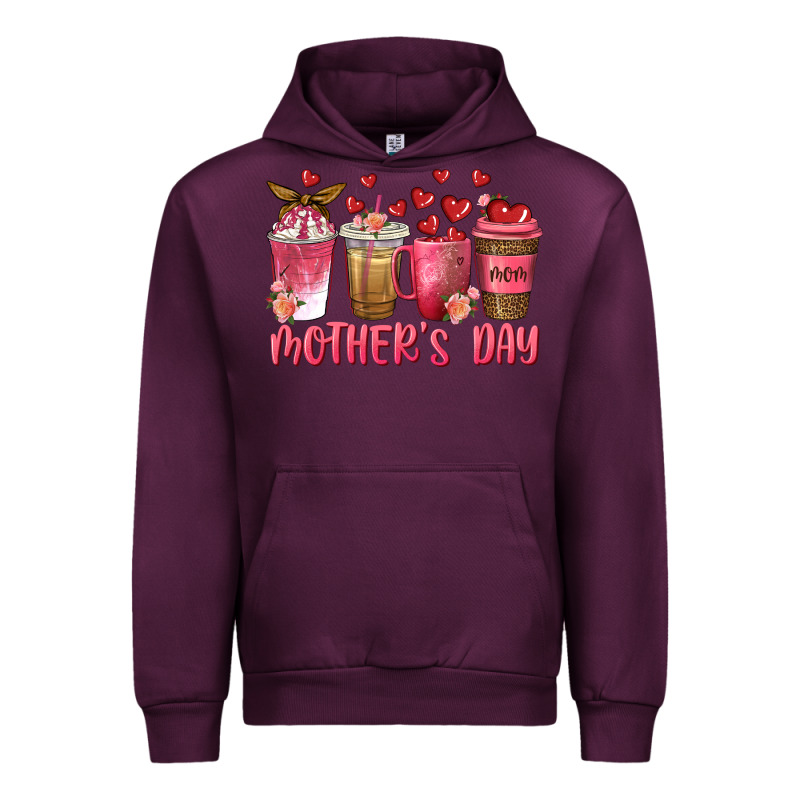 Mothers Day Coffee Cups Urban Hoodie by texasbilliewilder | Teevron
