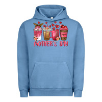 Pigment Pebble Blue mothers day coffee cups Urban Hoodie - texasbilliewilder