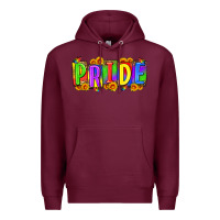 Burgundy pride Premium Hoodie - Zillion Design Studio