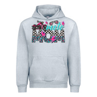 Heather Grey moto mom Urban Hoodie - texasbilliewilder