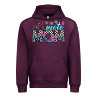 Mauve Wine moto mom Urban Hoodie - texasbilliewilder