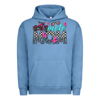 Pigment Pebble Blue moto mom Urban Hoodie - texasbilliewilder