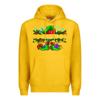 Lemon custom name christmas elf Premium Hoodie - texasbilliewilder
