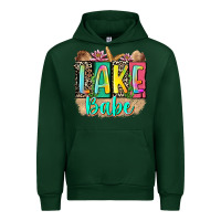 Forest Green lake babe Urban Hoodie - Zillion Design Studio