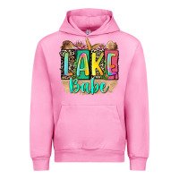 Fuchsia Pink lake babe Urban Hoodie - Zillion Design Studio