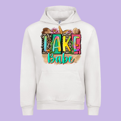 Lake Babe Urban Hoodie Designed By Zillion Design Studio