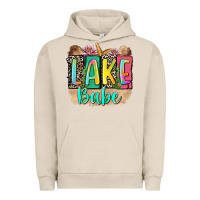 Pigment French Oak lake babe Urban Hoodie - Zillion Design Studio
