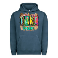 Pigment Midnight Navy lake babe Urban Hoodie - Zillion Design Studio