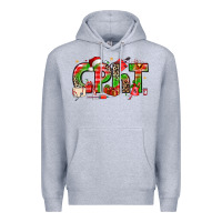 Heather Grey christmas cpht pharmacy technician Premium Hoodie - texasbilliewilder
