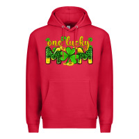 Cardinal one lucky mom Premium Hoodie - Zillion Design Studio