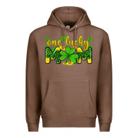 Chestnut one lucky mom Premium Hoodie - Zillion Design Studio