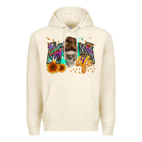 Tofu mom life with skull Premium Hoodie - Zillion Design Studio