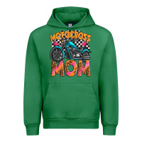 Emerald motocross mom Urban Hoodie - texasbilliewilder