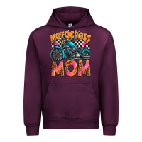 Mauve Wine motocross mom Urban Hoodie - texasbilliewilder