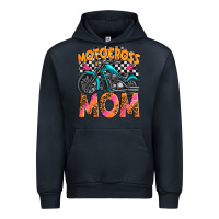 Navy motocross mom Urban Hoodie - texasbilliewilder