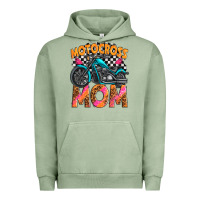 Pigment Oil Green motocross mom Urban Hoodie - texasbilliewilder