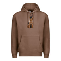 Chestnut german shepherd Premium Hoodie - RanaPortraitStore