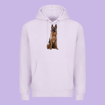 German Shepherd Premium Hoodie Designed By Ranaportraitstore