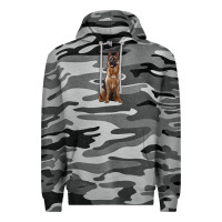 Slate Camo german shepherd Premium Hoodie - RanaPortraitStore