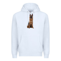 White german shepherd Premium Hoodie - RanaPortraitStore