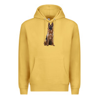 Antique Gold german shepherd Premium Hoodie - RanaPortraitStore