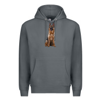Rock german shepherd Premium Hoodie - RanaPortraitStore