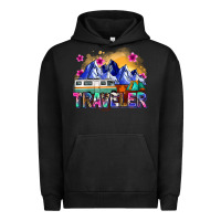 Pigment Black traveler Urban Hoodie - Zillion Design Studio