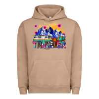 Pigment Burro traveler Urban Hoodie - Zillion Design Studio