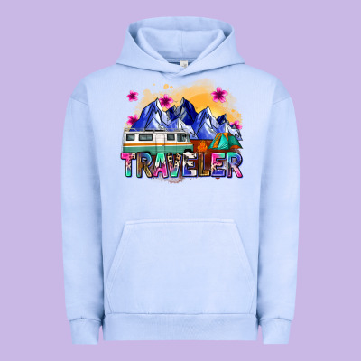 Traveler Urban Hoodie Designed By Zillion Design Studio