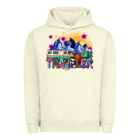 Pigment Pistachio traveler Urban Hoodie - Zillion Design Studio
