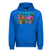 Cobalt i'm fulfilling my destiny Urban Hoodie - Zillion Design Studio