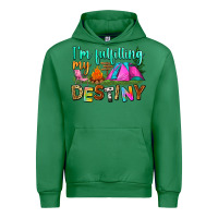 Emerald i'm fulfilling my destiny Urban Hoodie - Zillion Design Studio