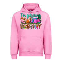 Fuchsia Pink i'm fulfilling my destiny Urban Hoodie - Zillion Design Studio