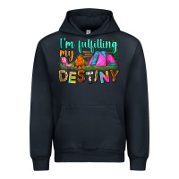 Navy i'm fulfilling my destiny Urban Hoodie - Zillion Design Studio