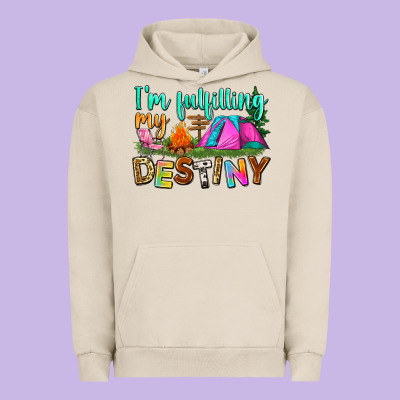 I'm Fulfilling My Destiny Urban Hoodie Designed By Zillion Design Studio