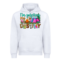 White i'm fulfilling my destiny Urban Hoodie - Zillion Design Studio