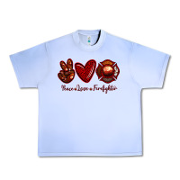 Grape Ice Peace Love Firefighter Urban Heavy Tee - RanaPortraitStore