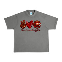 Tornado Peace Love Firefighter Urban Heavy Tee - RanaPortraitStore
