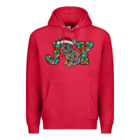 Cardinal french bulldog christmas joy Premium Hoodie - RanaPortraitStore